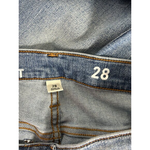 J.Crew Women's 9" Vintage Slim-Straight Jean in Gardena Wash - Sz 28 - Picture 5 of 8